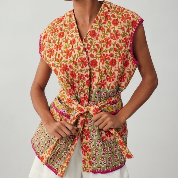 Mochi Quilted Vest Anthropologie NWOT never worn! - Picture 1 of 4